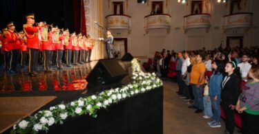 Şəhriyar adına Mədəniyyət Mərkəzində 28 May – Azərbaycan Respublikasının Müstəqillik Gününə həsr olunmuş “Üçrəngli bayrağın kölgəsində” adlı konsert