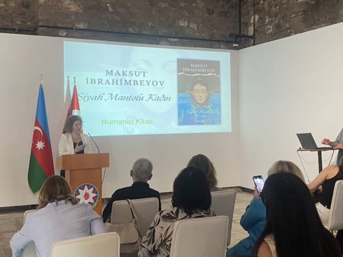 İstanbulda Maqsud İbrahimbəyovun türk dilində nəşr olunmuş romanının ictimaiyyətə təqdimatı