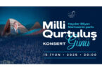 Heydər Əliyev Mərkəzinin parkında Milli Qurtuluş Gününə həsr olunan konsert