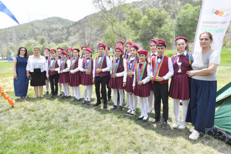 Laçında Uşaq İncəsənət Festivalının xüsusi zonası qurulub